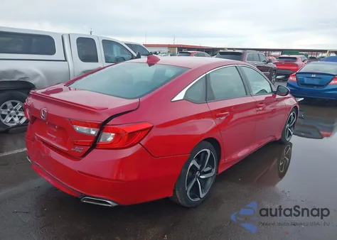 2018 Honda Accord Sport 2.0T from USA, damaged, VIN 1HGCV2F3XJA032575